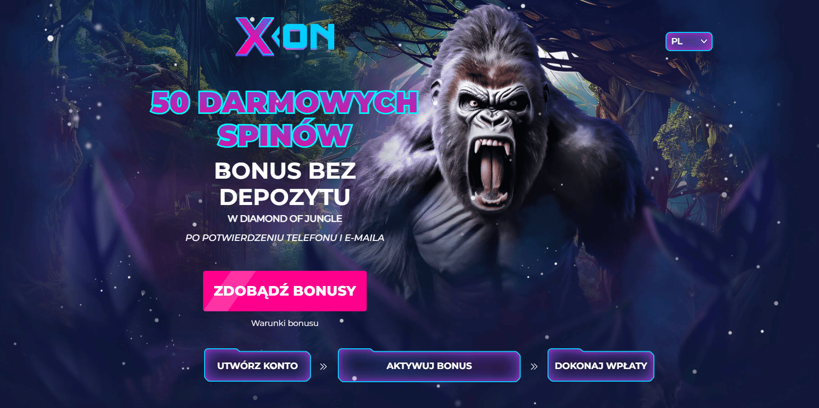 xon bet casino bonus