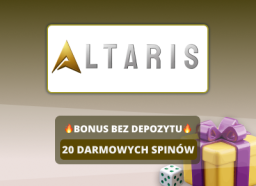Altaris Casino bonus bez depozytu