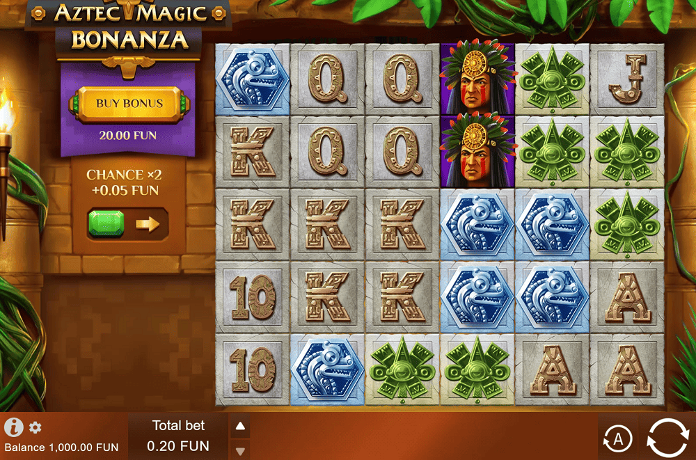 aztec-magic-bonanza-slot-panel