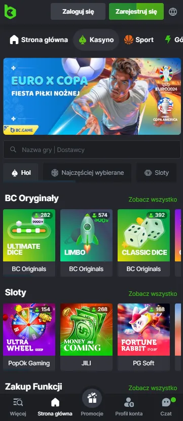bc.game mobilna