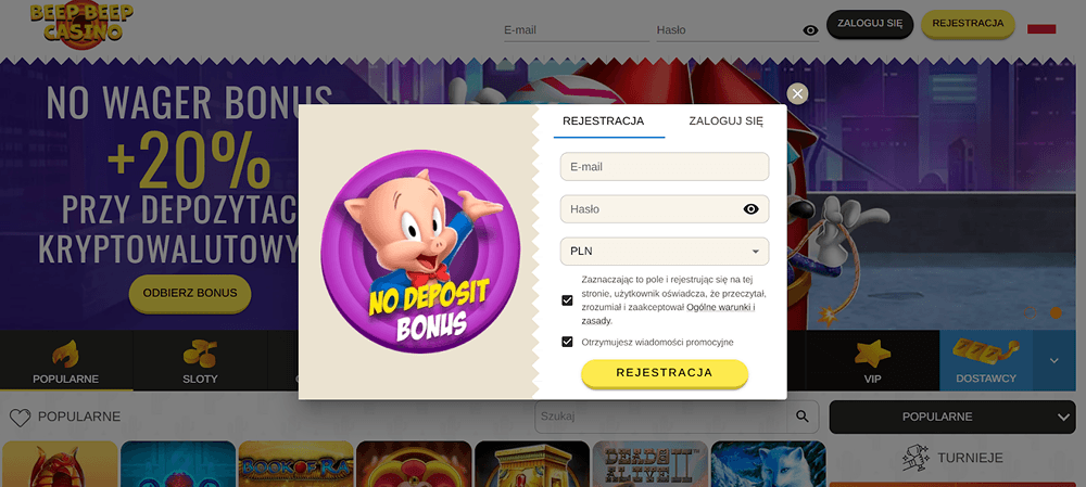 beep beep casino strona internetowa