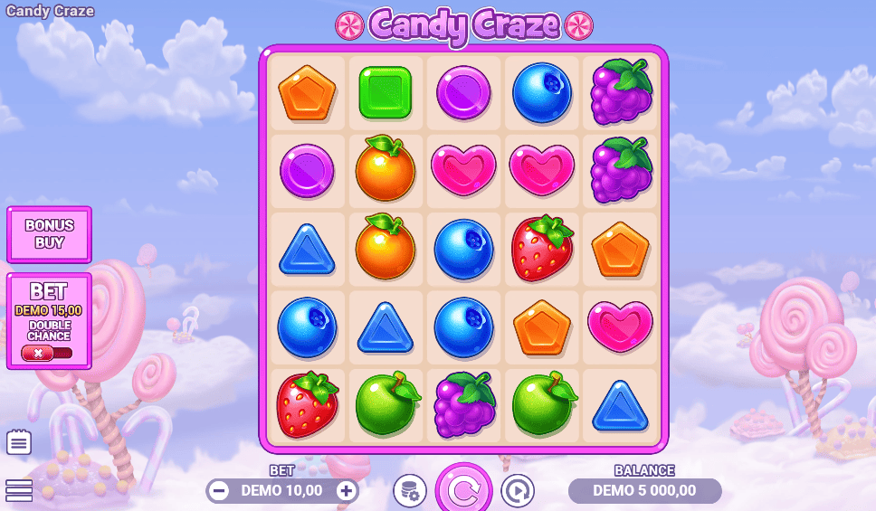 candy craze slot evoplay