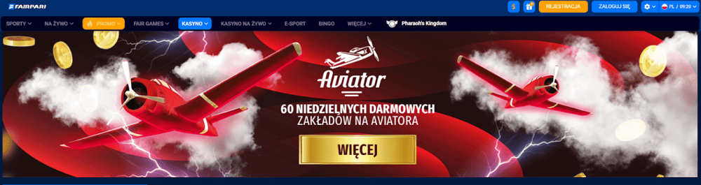 fairpari casino online strona glowna
