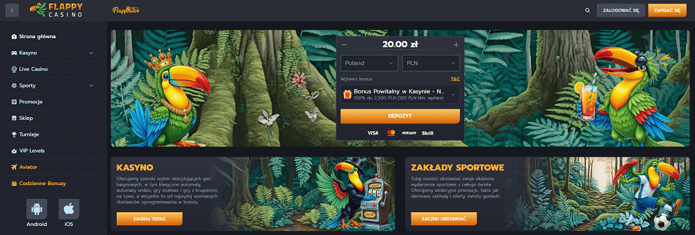 flappy-casino-strona-glowna