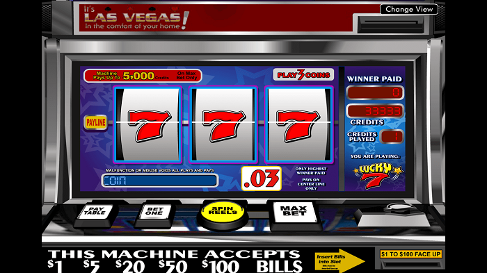 Lucky 7 slot