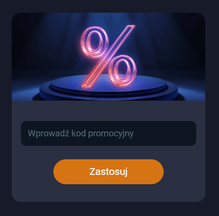 wpisz kod promocyjny